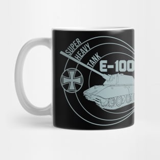German E-100 tank Mug